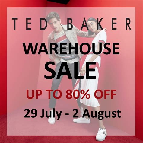 ted baker warehouse clearance sale.